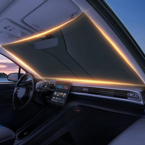 Folding Sunshade – Compact Design and Quick Installation