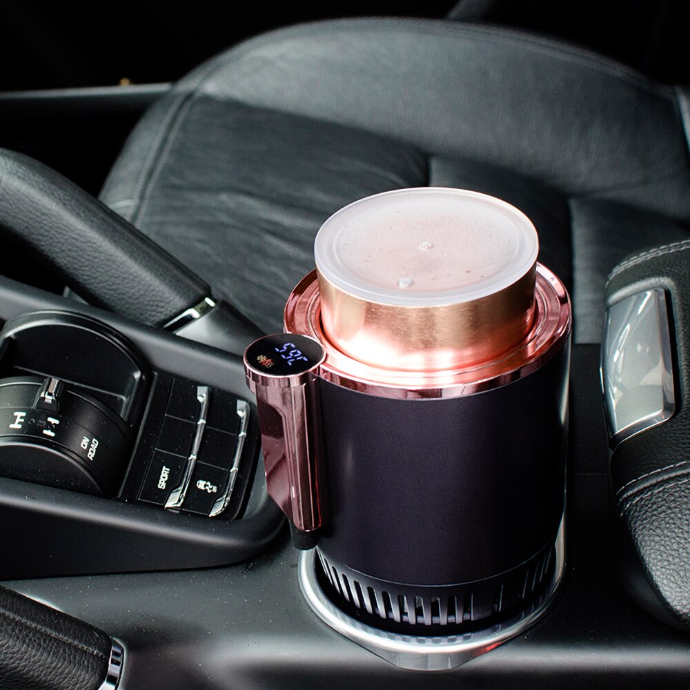 Portavasos de Coche Calentador y Refrigerador – Bebidas Calientes/Frias en Ruta