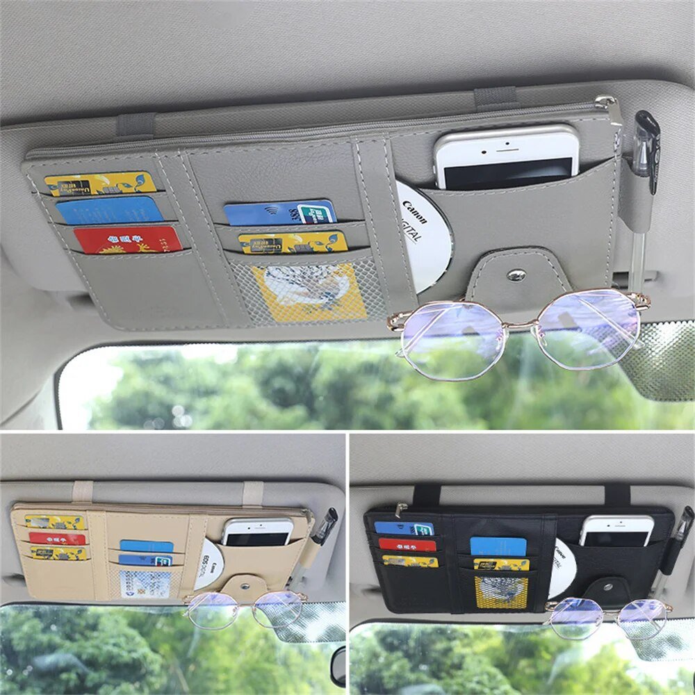 Organizator Auto Pentru Parasolar — Păstrați-Vă Accesoriile La Îndemână