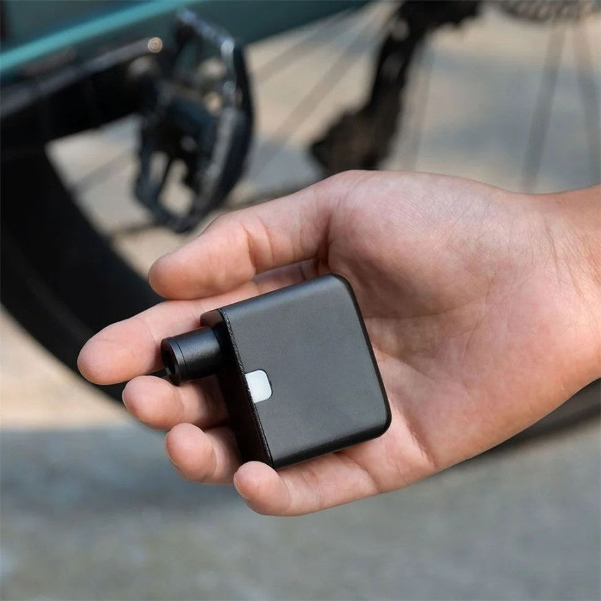 Minibomba de bicicleta eléctrica recargable: fácil y práctica de usar