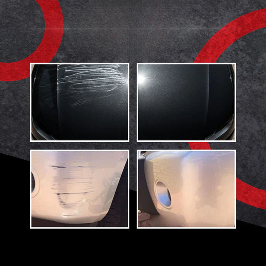 Kit til at fjerne ridser fra bil – Restaureringscreme til maling + Applikatorpude