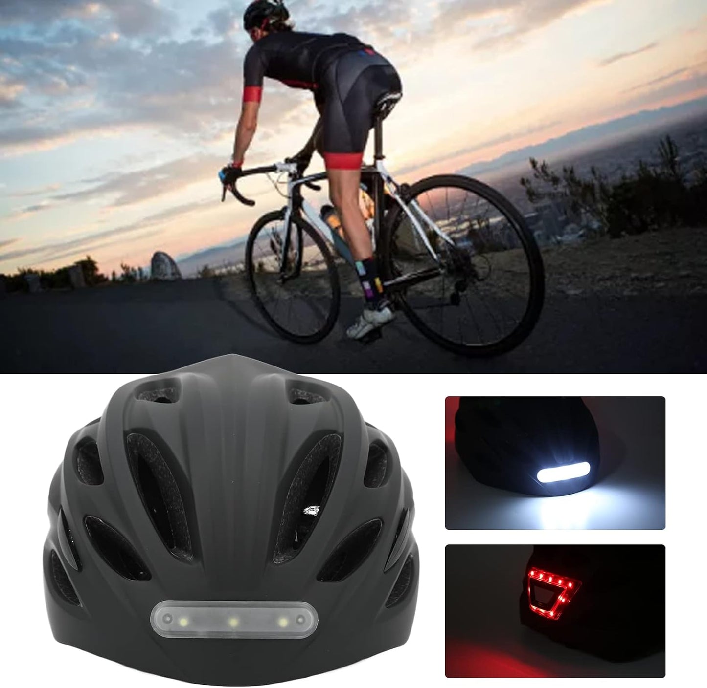 Fahrradhelm LED Sicherheit — Maximale Sichtbarkeit und Schutz