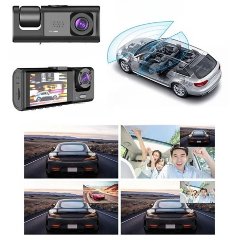 Car Dashcam Front and Interior – High Definition Recording