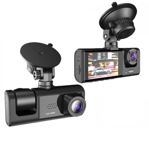 Dashcam Auto Voor En Binnen – Hoge Definitie Opname