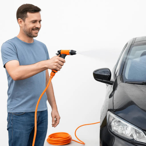 שואב אבק בלחץ גבוה נייד — ניקוי קל בכל מקום