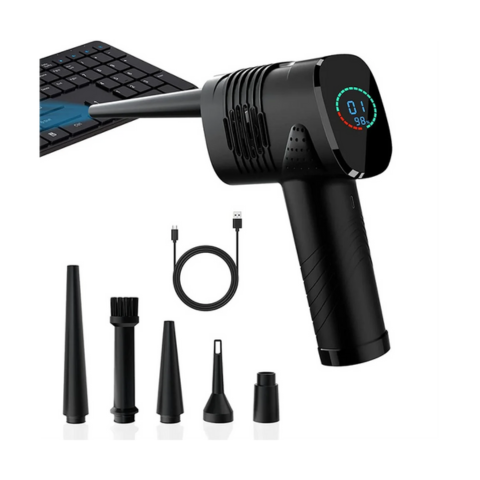 Aspirateur De Voiture Sans Fil 2-en-1 – Nettoyage Polyvalent Et Rapide