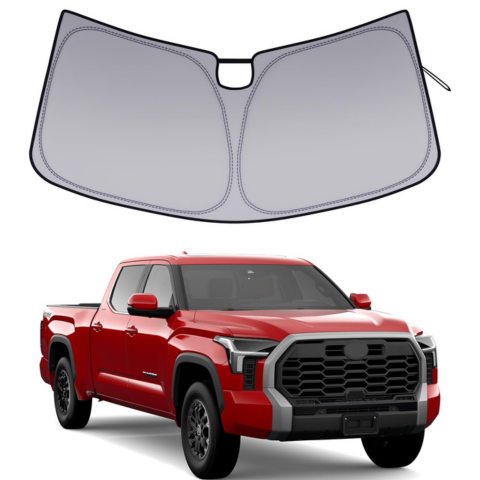 Käännettävä aurinkosuoja tuulilasille — Lämpötilan vähentäminen ja helppo asennus