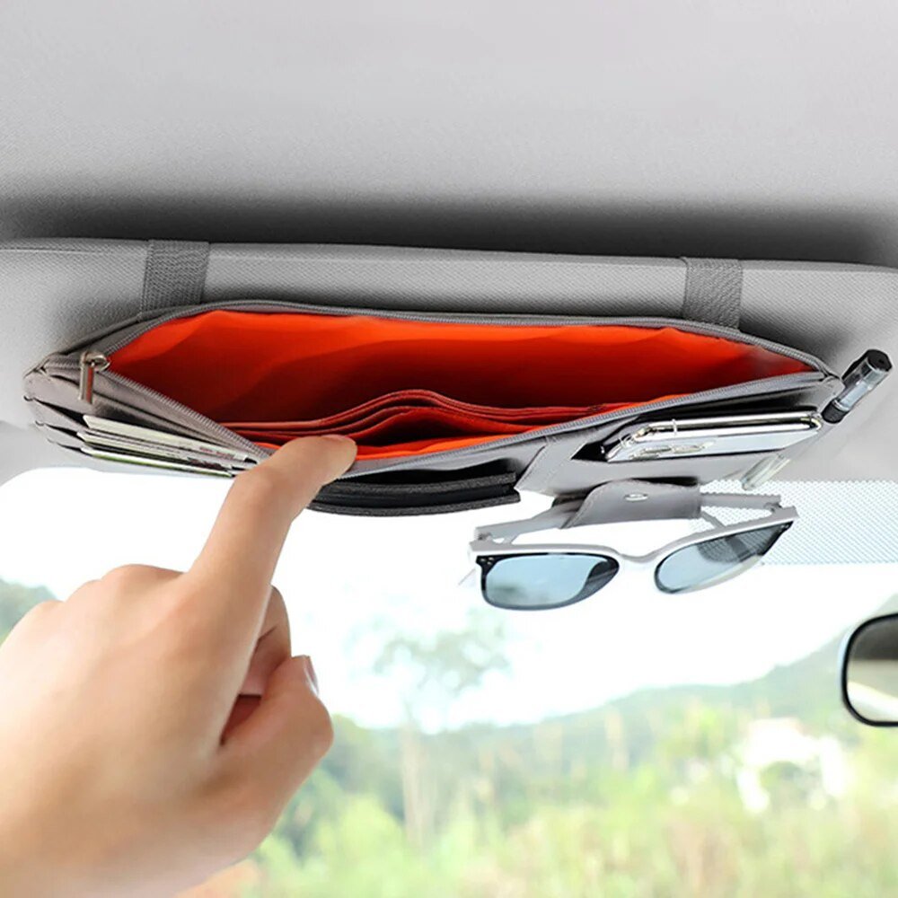 Organizator Auto Pentru Parasolar — Păstrați-Vă Accesoriile La Îndemână