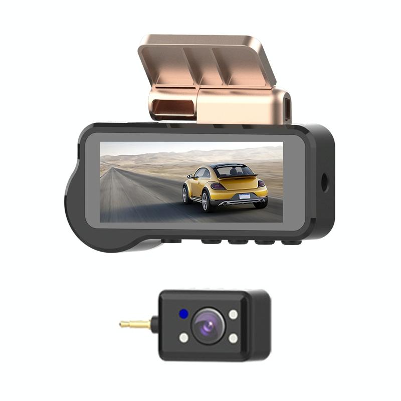 HD 1080p Dashboard-Kamera mit Nachtsicht und WiFi — Vollständige Sicherheit und Überwachung