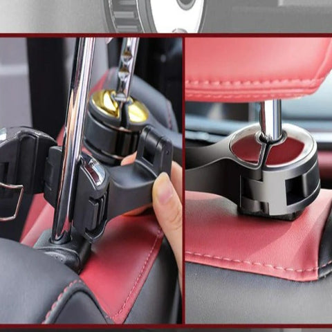 Support Phone and Bag for Headrest – 2-in-1 Practical