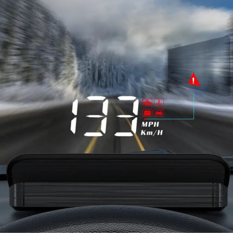 Digitalt Takhymeter for Bil — Moderne Digital Skjerm