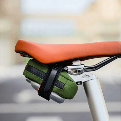 Cykelsadelväska — Lätt, Hållbar & Lätt att Installera