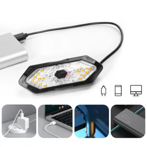 Blinklys Cykel – Genopladelig Og Fjernbetjening