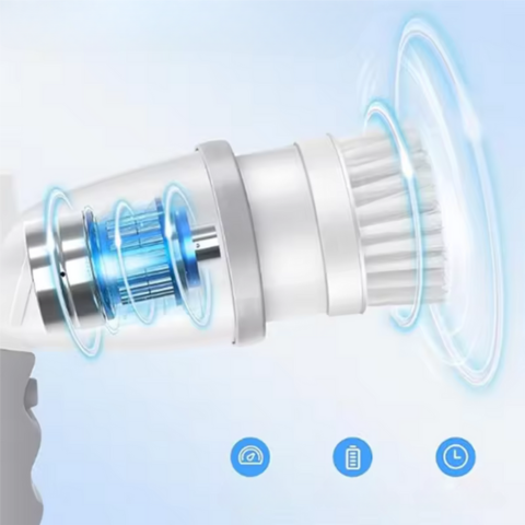 Elektrický čisticí kartáč — dobíjecí a multifunkční