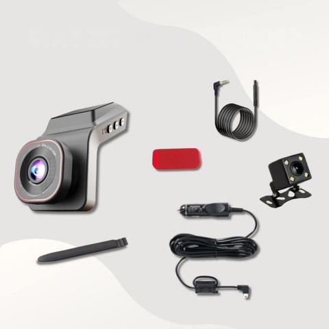 Dashcam Coche — Visión Nocturna y Seguridad Óptima