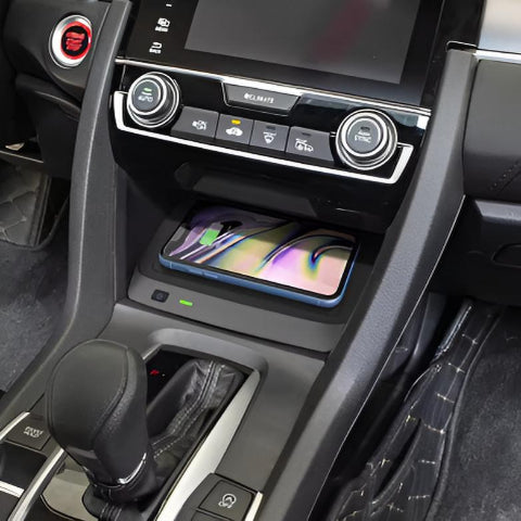 Integrated Wireless Charger For Honda Civic 16-19 — Fast and Convenient Charging