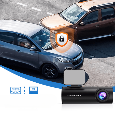Wi-Fi-yhteyden kautta kytketty dashcam – Selkeät ja tarkat tallenteet