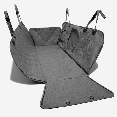 כיסוי הגנה אחורי לרכב — אידיאלי להסעת כלבים