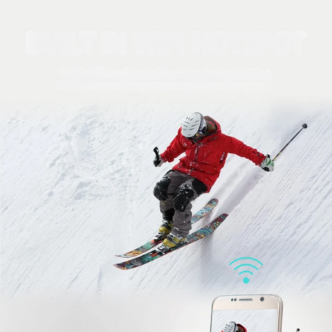 Mini Kamera Hjelm – Alsidig og Kompakt