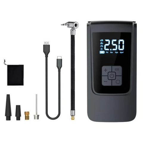 Mini prenosný vzduchový kompresor — inteligentný bezdrôtový nafukovač