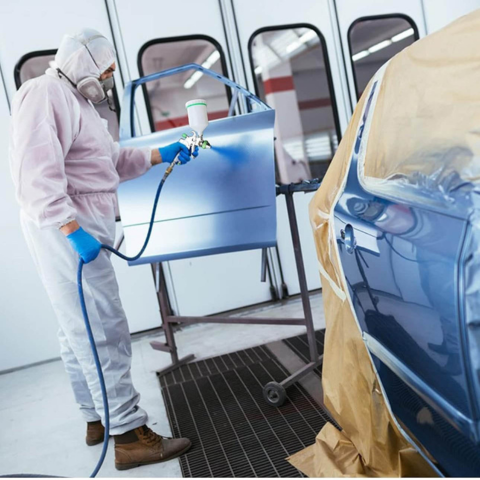 Professionele Verfspuit – Verstelbaar en Multifunctioneel