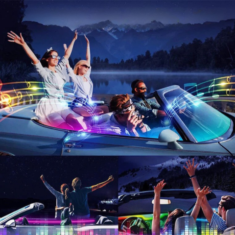 Auton LED-sisävalaistus — Luo täydellinen tunnelma