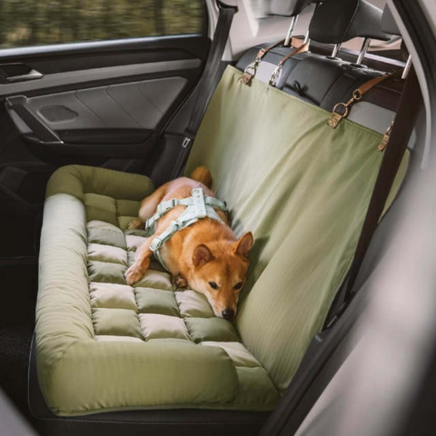 Siège Auto Arrière Pour Chien – Installation Facile Et Stabilité