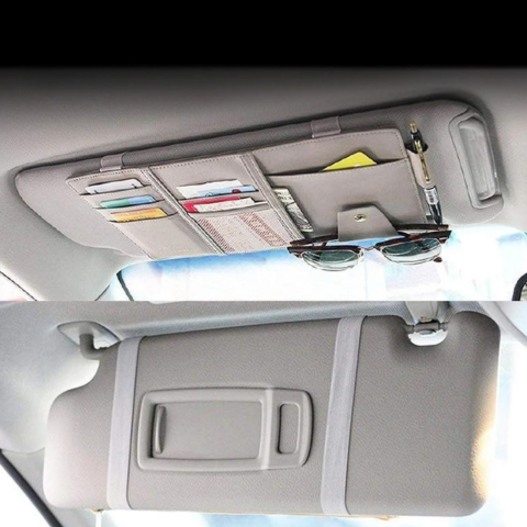 Organizator Auto Pentru Parasolar — Păstrați-Vă Accesoriile La Îndemână
