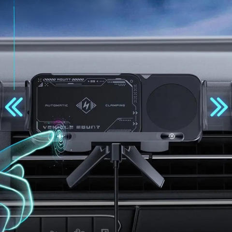 Magnettinen Puhelintuki Autolle — Nopea ja turvallinen kiinnitys