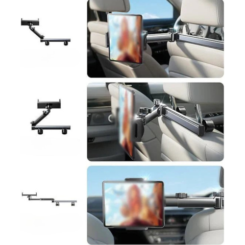 Støtte for nettbrett for hodepute — Behagelig reise og frie hender bak