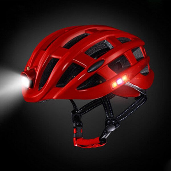 Intelligenter Fahrradhelm mit LED-Licht — Maximale Sicherheit und Sichtbarkeit