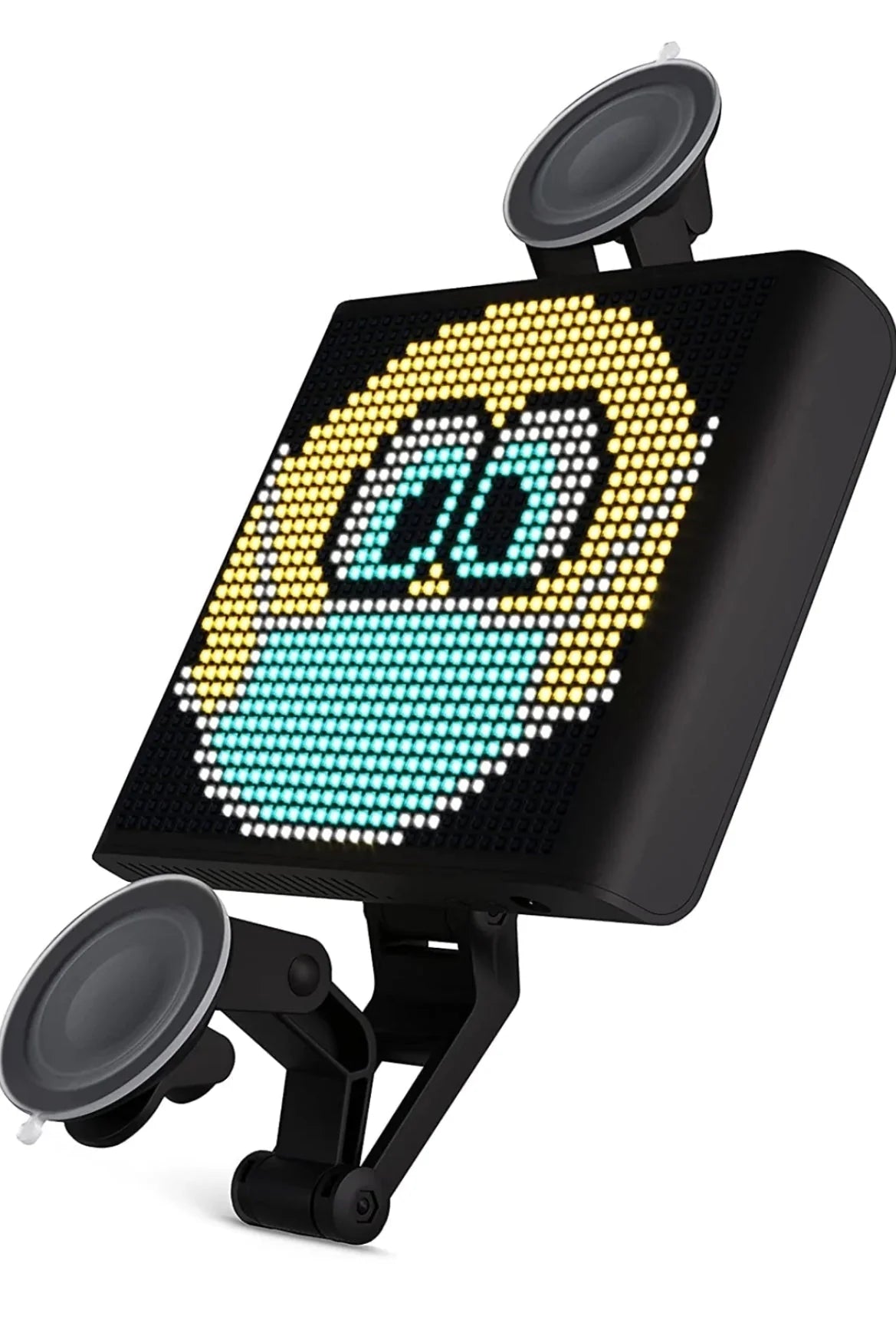 Panel LED Emoji Animado Para Coche — Estilo Moderno e Interactivo