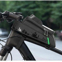Borsa Impermeabile Per Bicicletta – Supporto Telefonico E Ripostiglio Pratico 