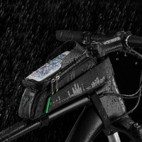 Borsa Impermeabile Per Bicicletta – Supporto Telefonico E Ripostiglio Pratico 