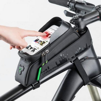 Borsa Impermeabile Per Bicicletta – Supporto Telefonico E Ripostiglio Pratico 