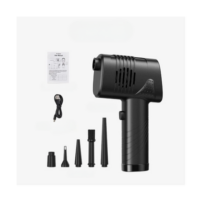 Cordless 2-in-1 Car Vacuum – Versatile and Quick Cleaning 