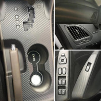 ヒュンダイ ix35 (2010-2017) 用カーボンファイバー ステッカー — スポーツスタイルと保護 