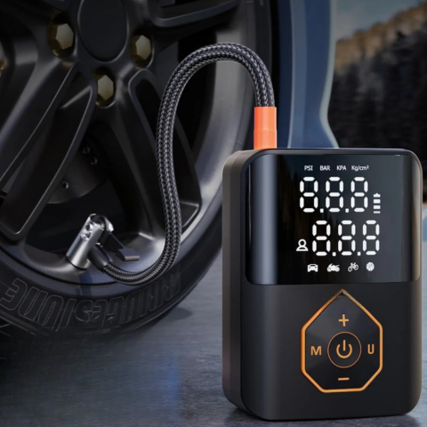 Mini Auto-Kompressor Wiederaufladbar – Leistung 18000mAh 