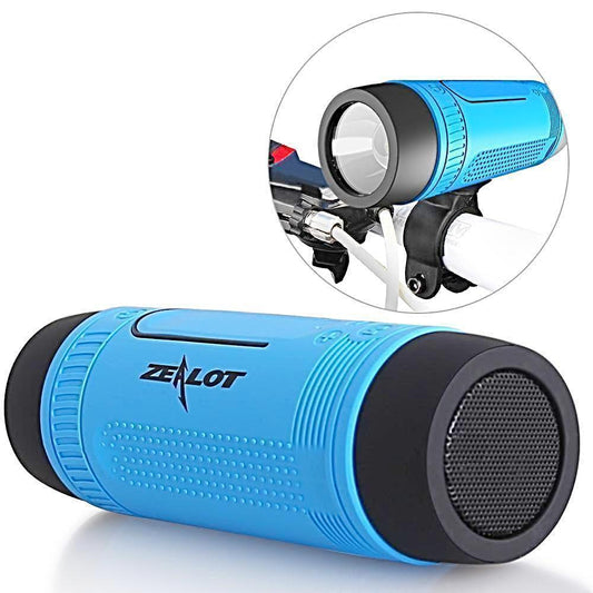 Fahrradlampe mit Bluetooth-Lautsprecher — Beleuchtung und Musik in einem Gerät 