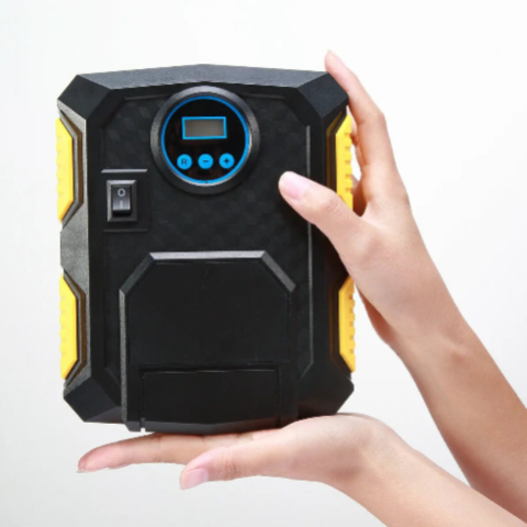 Compresor de aer portabil 12V – Umflare rapidă și fără efort 