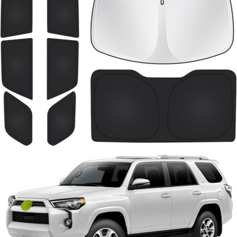 Mukautettu aurinkosuojus Toyota 4Runner 2010-2024 – Maksimaalinen sisätila suoja 