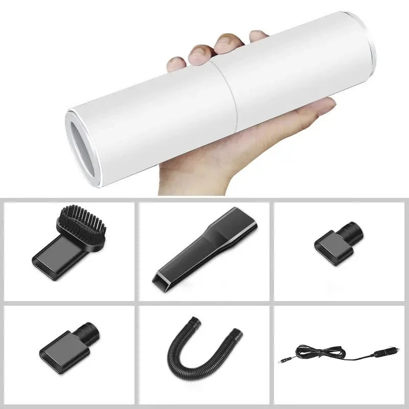 Mini Aspirador De Coche — Compacto Y Potente 