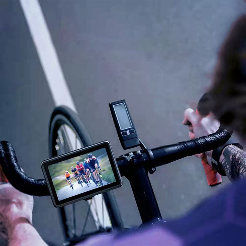 Specchio Retrovisore Digitale Per Bicicletta — Sicurezza Rafforzata In Circolazione 