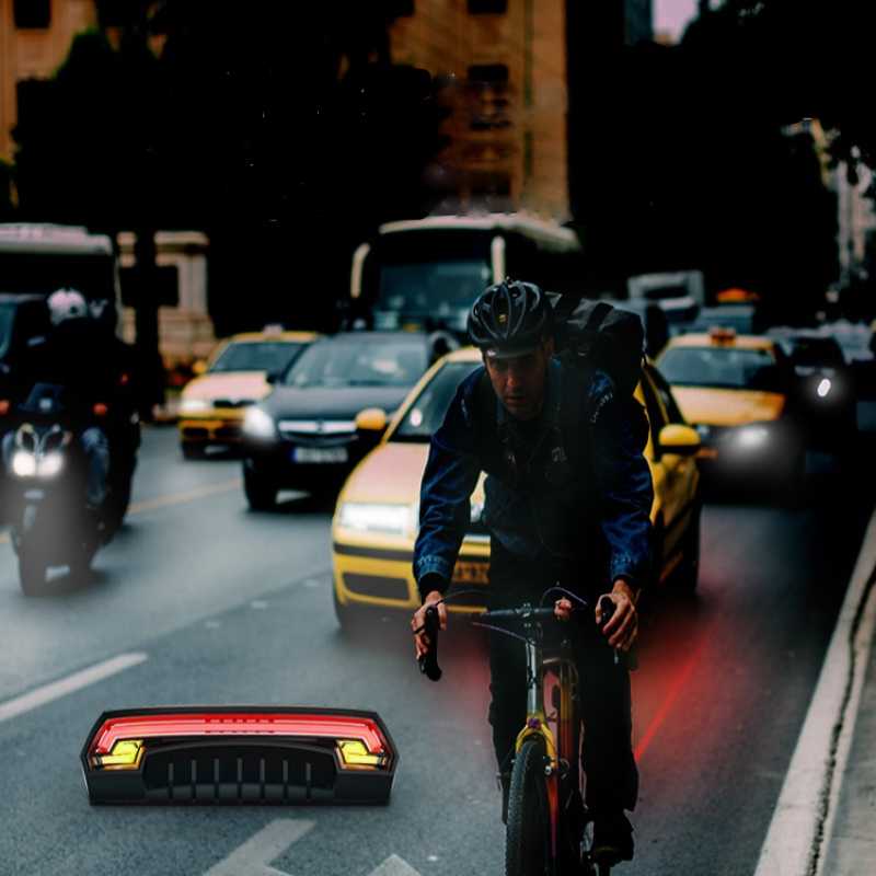 Tylny światło rowerowe — Mocne i kompaktowe oświetlenie LED 