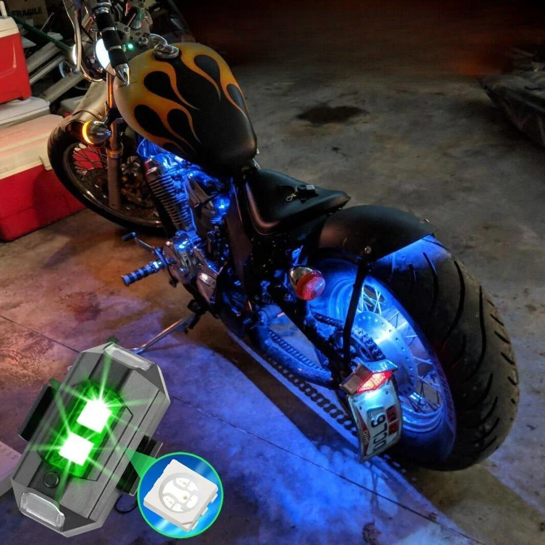 LED Anticollisielichten Voor Motorfiets – Veiligheid En Stijl 