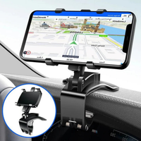 Support Téléphone Multifonctionnel Pour Voiture – Design Compact Et Installation Rapide