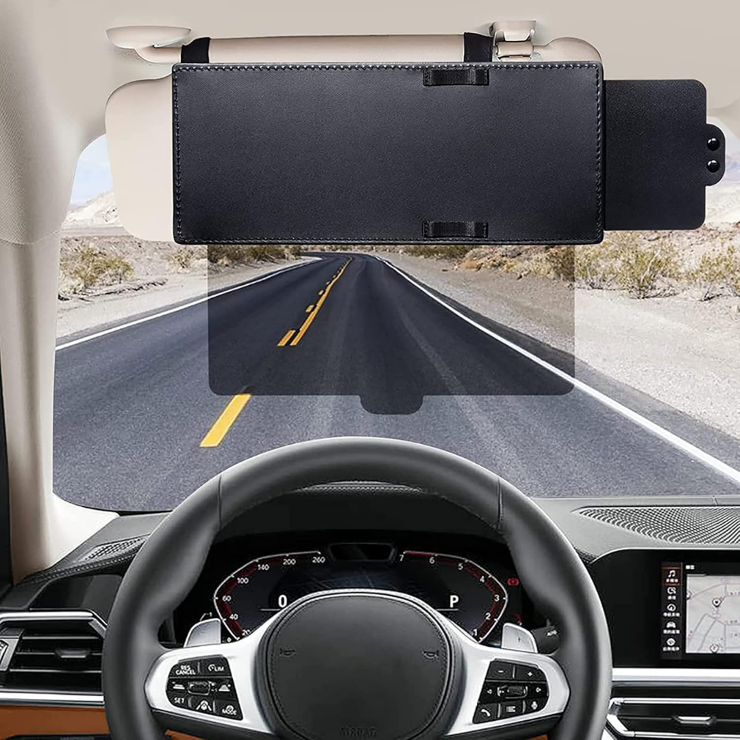 Auto sluneční clona – UV filtr a snížené odrazy 