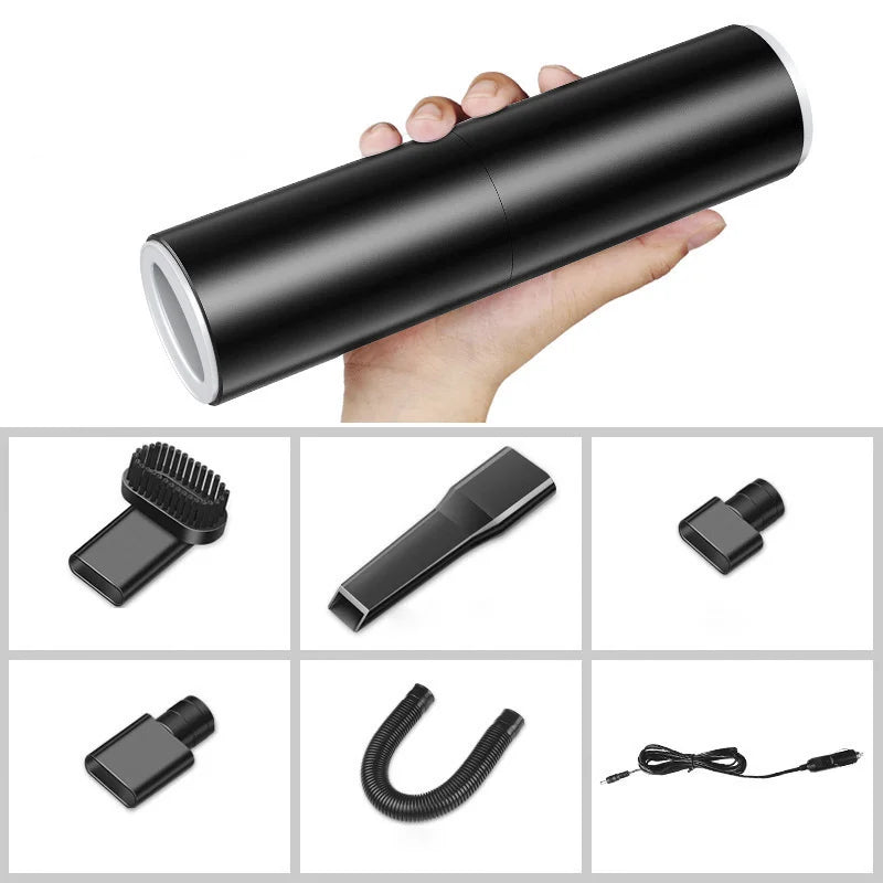 Mini Aspirador De Coche — Compacto Y Potente 