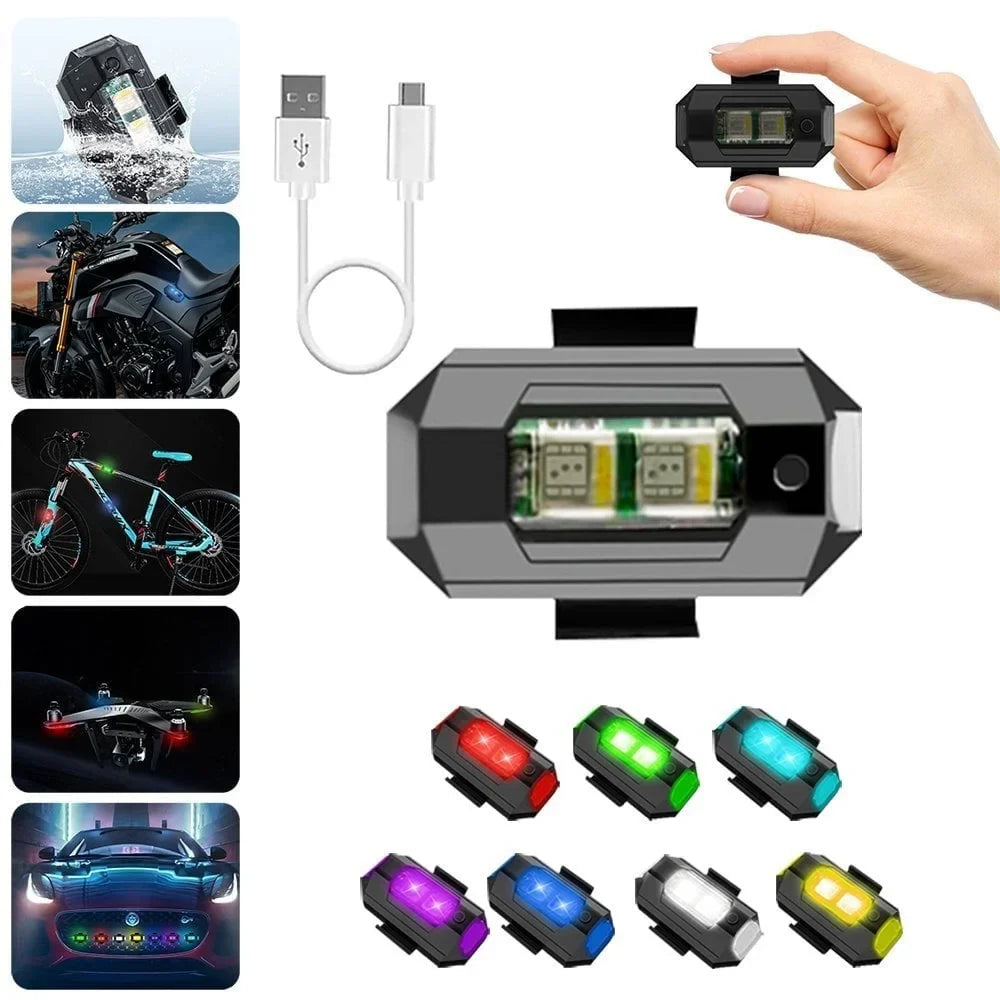 LED Anticollisielichten Voor Motorfiets – Veiligheid En Stijl 