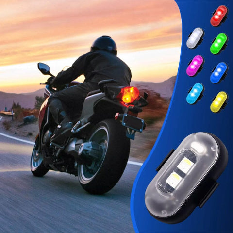 LED svetlo proti zrážkam – Cyklistika a motocyklistika 